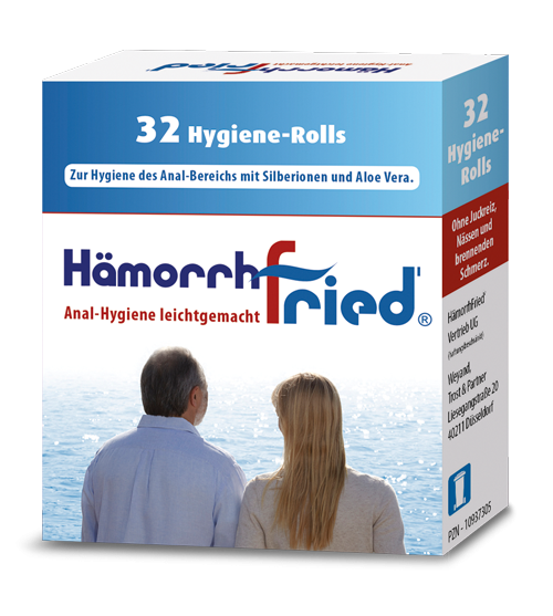 HämorrhFried® 32 Hygiene-Rolls Kartonage