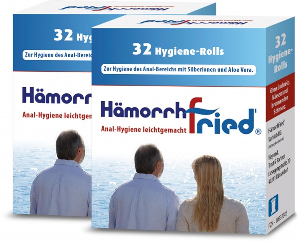 HämorrhFried® 32 Hygiene-Rolls 12er Pack